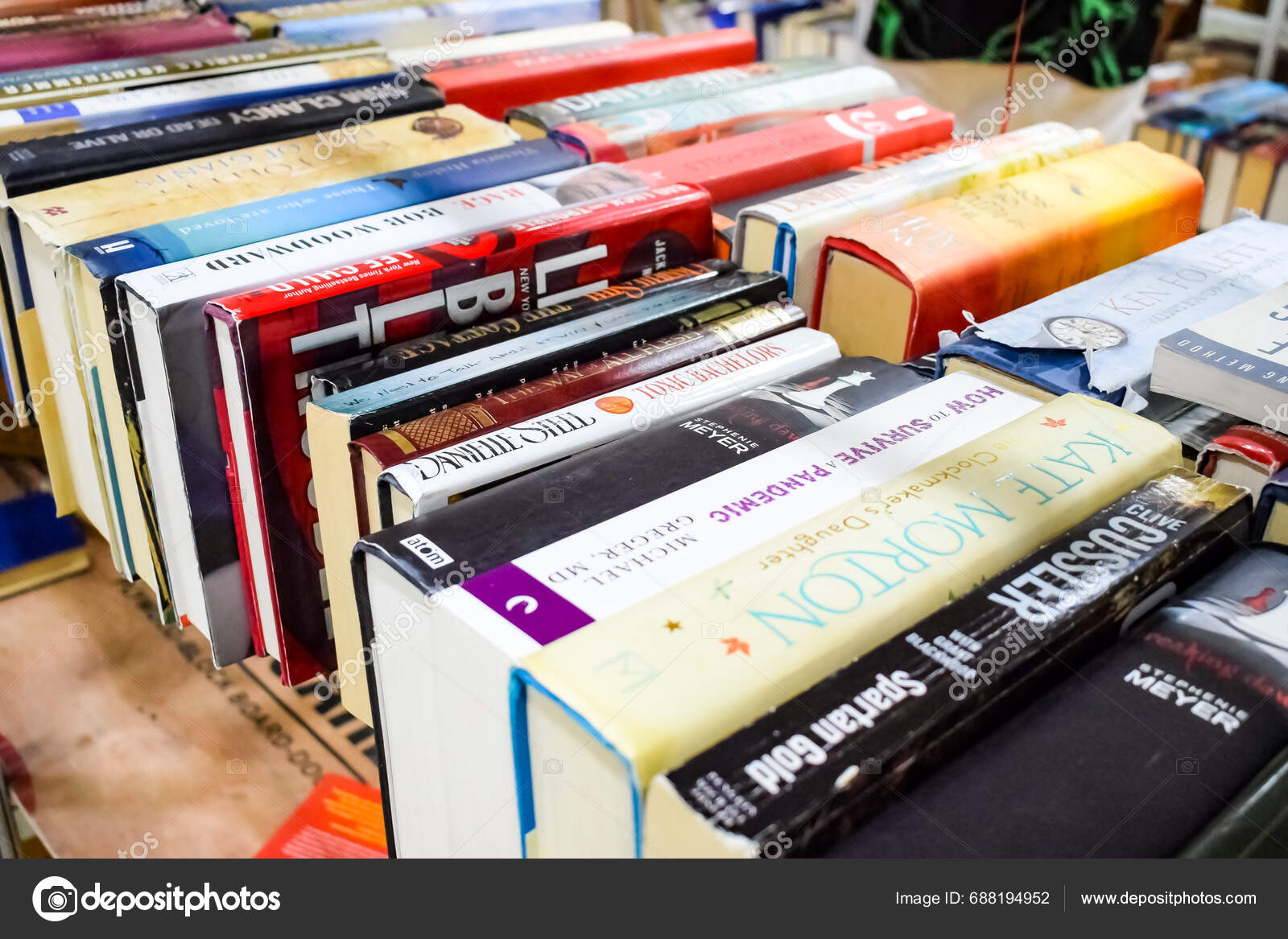 New Delhi India September 2023 Variety Books Shelf Book Stall – Stock