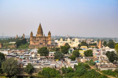 Orchha Sarayı Kalesi, Raja Mahal ve Chaturbhuj Tapınağı Jahangir Mahal, Orchha, Madhya Pradesh, Jahangir Mahal (Orchha Kalesi), Madhya Pradesh, Hindistan arkeolojik sahaları