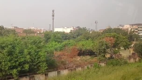 New Delhi Indie Říjen 2023 Pohled Zevnitř Stanice Metra Dillí — Stock video