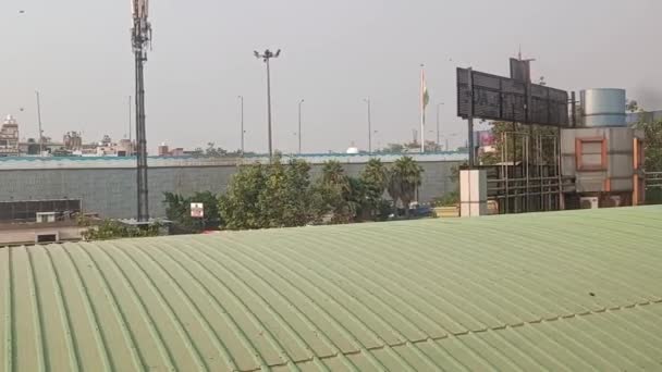 New Delhi Indie Říjen 2023 Pohled Zevnitř Stanice Metra Dillí — Stock video