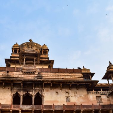 Orchha Sarayı Kalesi, Raja Mahal ve Chaturbhuj Tapınağı Jahangir Mahal, Orchha, Madhya Pradesh, Jahangir Mahal (Orchha Kalesi), Madhya Pradesh, Hindistan arkeolojik sahaları