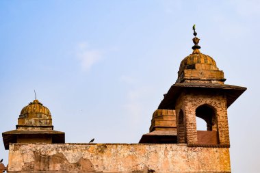 Orchha Sarayı Kalesi, Raja Mahal ve Chaturbhuj Tapınağı Jahangir Mahal, Orchha, Madhya Pradesh, Jahangir Mahal (Orchha Kalesi), Madhya Pradesh, Hindistan arkeolojik sahaları