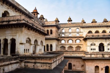 Orchha Sarayı Kalesi, Raja Mahal ve Chaturbhuj Tapınağı Jahangir Mahal, Orchha, Madhya Pradesh, Jahangir Mahal (Orchha Kalesi), Madhya Pradesh, Hindistan arkeolojik sahaları