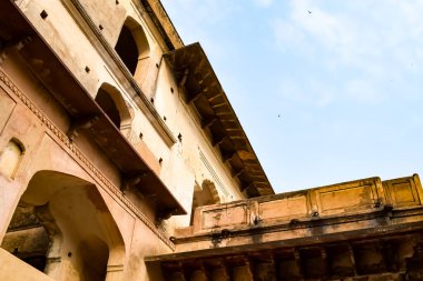 Orchha Sarayı Kalesi, Raja Mahal ve Chaturbhuj Tapınağı Jahangir Mahal, Orchha, Madhya Pradesh, Jahangir Mahal (Orchha Kalesi), Madhya Pradesh, Hindistan arkeolojik sahaları