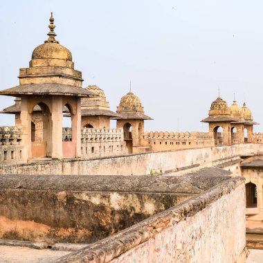 Orchha Sarayı Kalesi, Raja Mahal ve Chaturbhuj Tapınağı Jahangir Mahal, Orchha, Madhya Pradesh, Jahangir Mahal (Orchha Kalesi), Madhya Pradesh, Hindistan arkeolojik sahaları