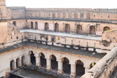 Orchha Sarayı Kalesi, Raja Mahal ve Chaturbhuj Tapınağı Jahangir Mahal, Orchha, Madhya Pradesh, Jahangir Mahal (Orchha Kalesi), Madhya Pradesh, Hindistan arkeolojik sahaları