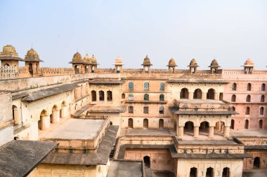Orchha Sarayı Kalesi, Raja Mahal ve Chaturbhuj Tapınağı, Jahangir Mahal, Madhya Pradesh, Jahangir Mahal - Orchha Kalesi, Madhya Pradesh, Hindistan arkeolojik siteleri