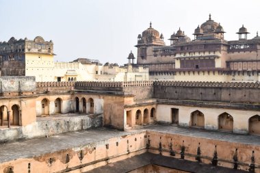 Orchha Sarayı Kalesi, Raja Mahal ve Chaturbhuj Tapınağı, Jahangir Mahal, Madhya Pradesh, Jahangir Mahal - Orchha Kalesi, Madhya Pradesh, Hindistan arkeolojik siteleri