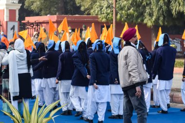 Delhi, India - December 26 2023 - Veer Bal Diwas commemorates the martyrdom of the four sons of tenth and last Sikh Guru Gobind Singh, In Jan 2021 PM Modi announced Dec 26 observed as Veer Bal Diwas clipart