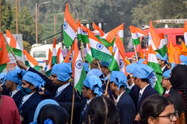 Delhi, Hindistan - 26 Aralık 2023 - Veer Bal Diwas, 10 ve son Sikh Guru Gobind Singh 'in dört oğlunun şehit olması anısına, Ocak 2021' de Modi 26 Aralık 'ta Veer Bal Diwas olarak gözlemlendiğini duyurdu.