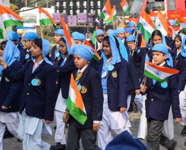 Delhi, Hindistan - 26 Aralık 2023 - Veer Bal Diwas, 10 ve son Sikh Guru Gobind Singh 'in dört oğlunun şehit olması anısına, Ocak 2021' de Modi 26 Aralık 'ta Veer Bal Diwas olarak gözlemlendiğini duyurdu.