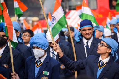 Delhi, Hindistan - 26 Aralık 2023 - Veer Bal Diwas, 10 ve son Sikh Guru Gobind Singh 'in dört oğlunun şehit olması anısına, Ocak 2021' de Modi 26 Aralık 'ta Veer Bal Diwas olarak gözlemlendiğini duyurdu.