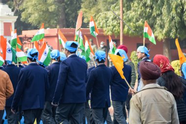 Delhi, Hindistan - 26 Aralık 2023 - Veer Bal Diwas, 10 ve son Sikh Guru Gobind Singh 'in dört oğlunun şehit olması anısına, Ocak 2021' de Modi 26 Aralık 'ta Veer Bal Diwas olarak gözlemlendiğini duyurdu.