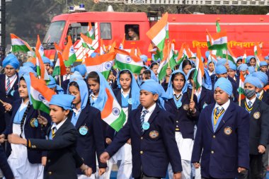Delhi, Hindistan - 26 Aralık 2023 - Veer Bal Diwas, 10 ve son Sikh Guru Gobind Singh 'in dört oğlunun şehit olması anısına, Ocak 2021' de Modi 26 Aralık 'ta Veer Bal Diwas olarak gözlemlendiğini duyurdu.