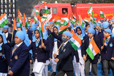 Delhi, Hindistan - 26 Aralık 2023 - Veer Bal Diwas, 10 ve son Sikh Guru Gobind Singh 'in dört oğlunun şehit olması anısına, Ocak 2021' de Modi 26 Aralık 'ta Veer Bal Diwas olarak gözlemlendiğini duyurdu.