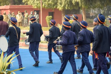 Delhi, Hindistan - 26 Aralık 2023 - Veer Bal Diwas, 10 ve son Sikh Guru Gobind Singh 'in dört oğlunun şehit olması anısına, Ocak 2021' de Modi 26 Aralık 'ta Veer Bal Diwas olarak gözlemlendiğini duyurdu.
