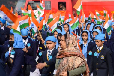 Delhi, Hindistan - 26 Aralık 2023 - Veer Bal Diwas, 10 ve son Sikh Guru Gobind Singh 'in dört oğlunun şehit olması anısına, Ocak 2021' de Modi 26 Aralık 'ta Veer Bal Diwas olarak gözlemlendiğini duyurdu.