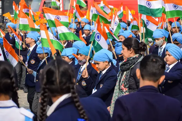 Delhi, Hindistan - 26 Aralık 2023 - Veer Bal Diwas, 10 ve son Sikh Guru Gobind Singh 'in dört oğlunun şehit olması anısına, Ocak 2021' de Modi 26 Aralık 'ta Veer Bal Diwas olarak gözlemlendiğini duyurdu.