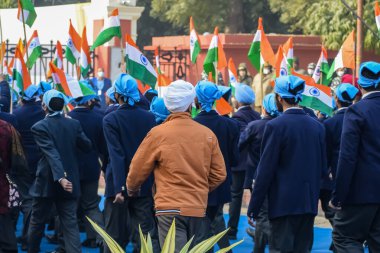 Delhi, Hindistan - 26 Aralık 2023 - Veer Bal Diwas, 10 ve son Sikh Guru Gobind Singh 'in dört oğlunun şehit olması anısına, Ocak 2021' de Modi 26 Aralık 'ta Veer Bal Diwas olarak gözlemlendiğini duyurdu.