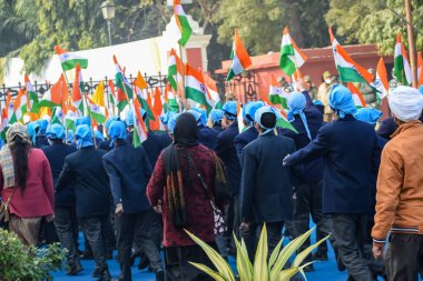 Delhi, Hindistan - 26 Aralık 2023 - Veer Bal Diwas, 10 ve son Sikh Guru Gobind Singh 'in dört oğlunun şehit olması anısına, Ocak 2021' de Modi 26 Aralık 'ta Veer Bal Diwas olarak gözlemlendiğini duyurdu.