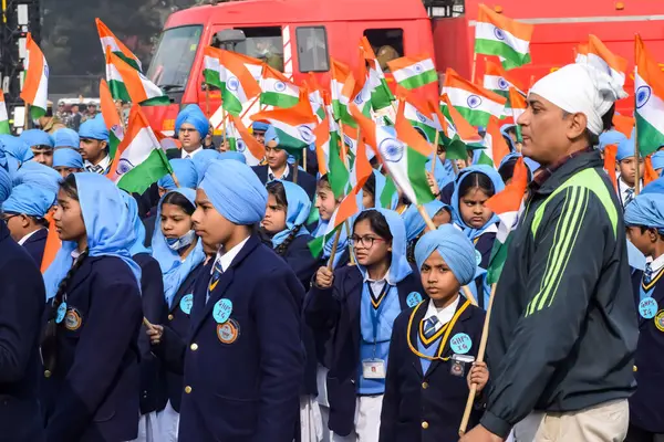 Delhi, Hindistan - 26 Aralık 2023 - Veer Bal Diwas, 10 ve son Sikh Guru Gobind Singh 'in dört oğlunun şehit olması anısına, Ocak 2021' de Modi 26 Aralık 'ta Veer Bal Diwas olarak gözlemlendiğini duyurdu.
