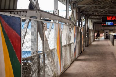 Amritsar, Hindistan, 3 Haziran 2024 - Sabah saatlerinde Amritsar tren istasyonu, Amritsar tren istasyonu, Punjab tren istasyonu