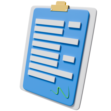 Form ve İmzalı 3B Oluşturulmuş Pano Simgesi