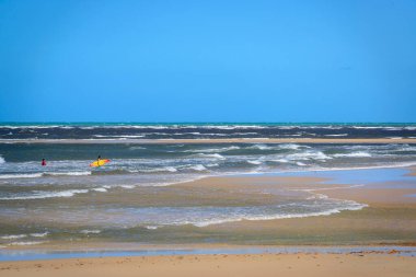 Barra do Cunhau Sahili, Canguaretama, Natal ve Pipa Sahili yakınlarında, Rio Grande do Norte, Brezilya, 31 ve 3 Mart 2013.