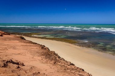 Sibauma plajı, Natal ve Pipa plajı, Tibau do Sul, Rio Grande do Norte, Brezilya, 31 Mart 2013.