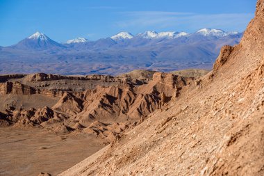 Atacama Çölü, San Pedro de Atacama, Antofagasta, Şili 2 Mayıs 2023. Ay Vadisi.