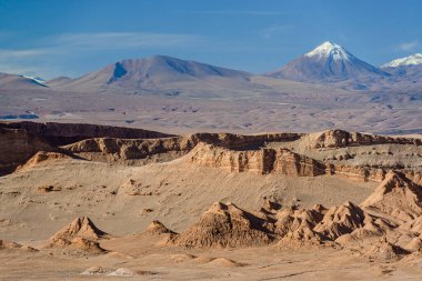 Atacama Çölü, San Pedro de Atacama, Antofagasta, Şili 2 Mayıs 2023. Ay Vadisi.