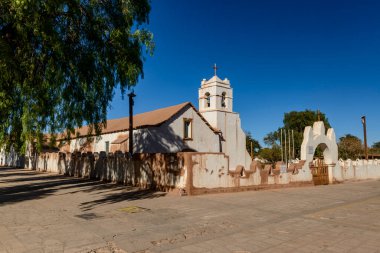 San Pedro de Atacama Parish Church, Chile on May 02, 2023. clipart