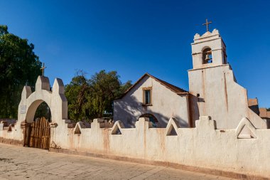 San Pedro de Atacama Parish Church, Chile on May 02, 2023. clipart