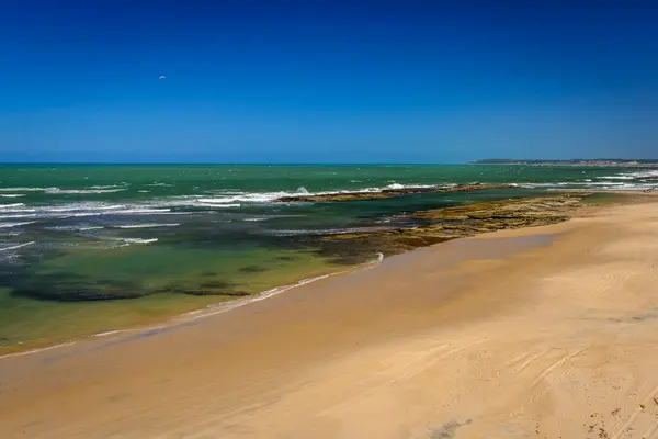 stock image Sibauma beach, near Natal and Pipa beach, in Tibau do Sul, Rio Grande do Norte, Brazil, on March 31, 2013.