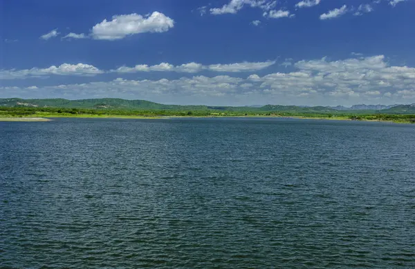 stock image Condado reservoir with plenty of water, Paraiba, Brazil.