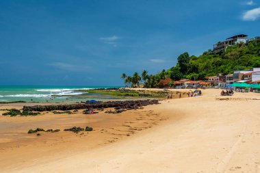 Baia Formosa Sahili Manzarası, Rio Grande do Norte, Brezilya 14 Ocak 2025.