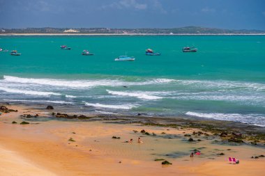 Baia Formosa Sahili Manzarası, Rio Grande do Norte, Brezilya 14 Ocak 2025.
