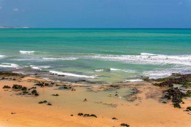 Baia Formosa Sahili Manzarası, Rio Grande do Norte, Brezilya 14 Ocak 2025.