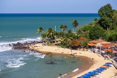 Baia Formosa Sahili Manzarası, Rio Grande do Norte, Brezilya 14 Ocak 2025.
