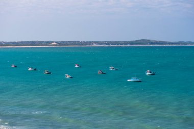 Baia Formosa Sahili Manzarası, Rio Grande do Norte, Brezilya 14 Ocak 2025.