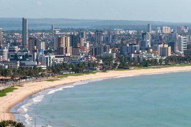 Joao Pessoa, Paraiba Brazil, 18 Haziran 2009. Manaira Sahili.