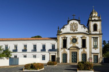 Benedikt Sao Bento Manastırı cephesi ve sömürge mimarı