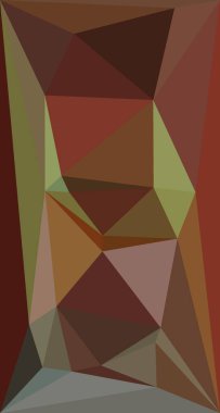 desen ve kübist üçgen mozaik tasarımı renkli badem kurabiyelerinin düzenlenmesinden esinlenilmiştir