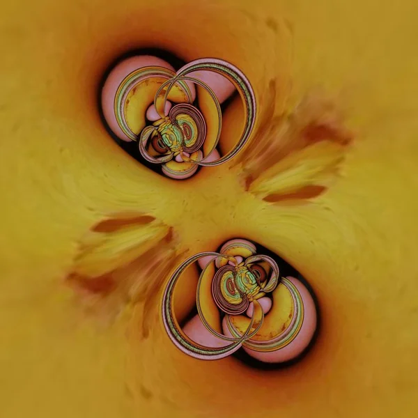 Візерунок Циклонний Творчий Дизайн Натхненний Розташуванням Барвистих Макарунів — стокове фото