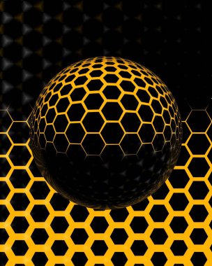 sarı altın rengi beyaz ve siyah geometrik küp deseni