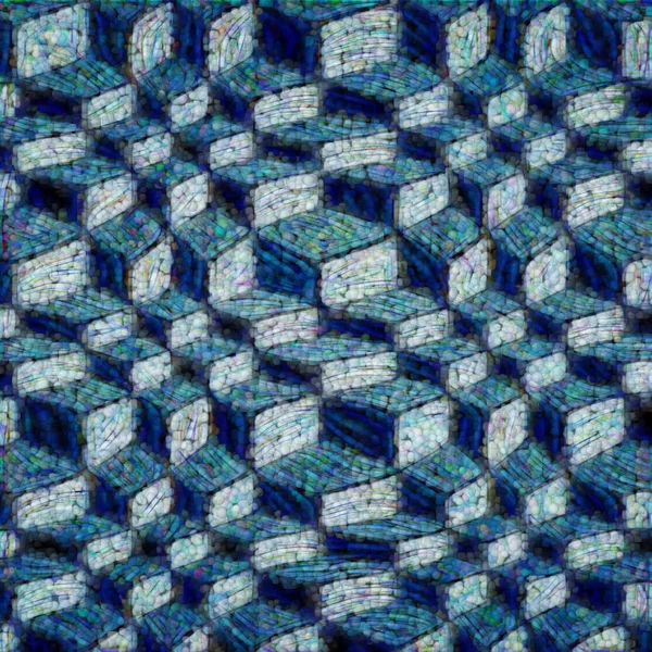 Αφηρημένο Γεωμετρικό Υπόβαθρο Κύβους Escher Αποχρώσεις Του Γκρι Και Σκούρο — Φωτογραφία Αρχείου