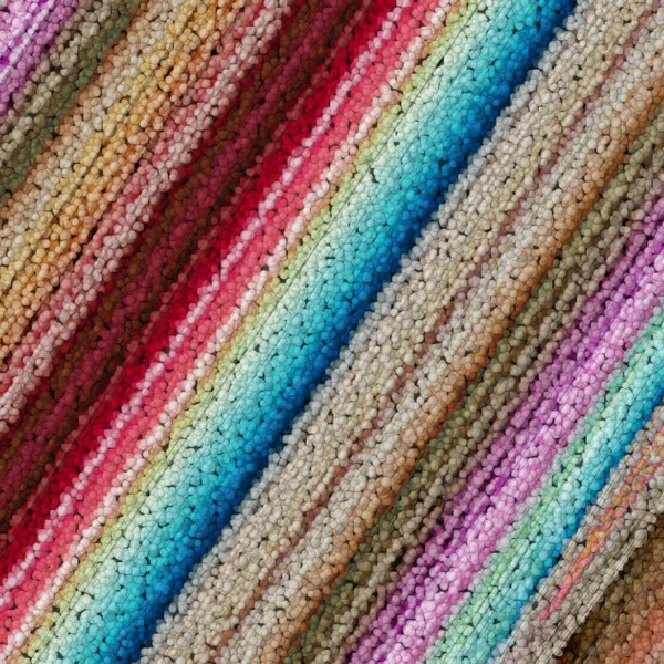 stock image contrasting beige brown red turquoise and pinky purple parallel stripes in diagonal