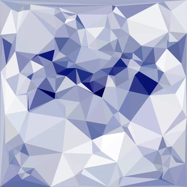 立体派三角马赛克白色和蓝色 — 图库照片