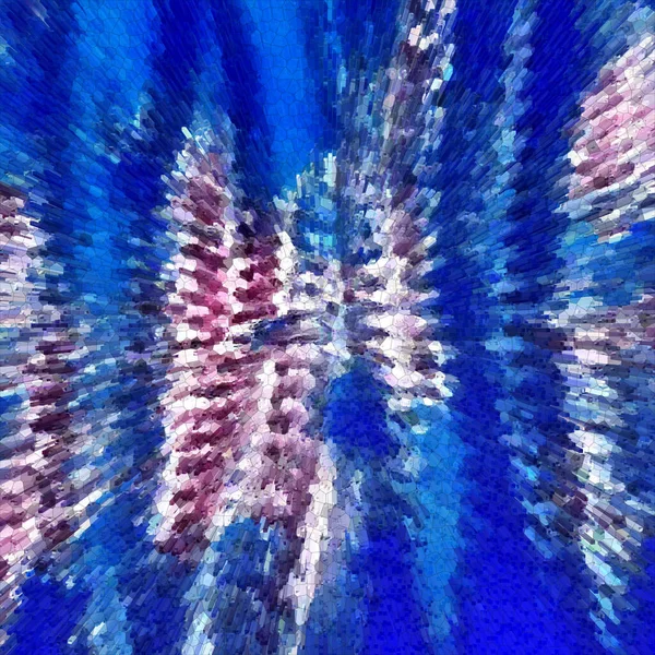 Viele Schattierungen Von Hellem Blau Explodierendem Oberflächenstil — Stockfoto