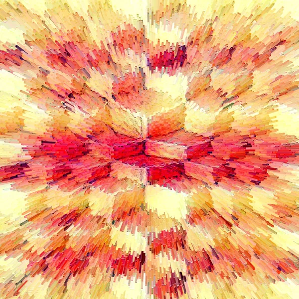 Explodierende Gelb Und Orange Rote Oberflächenansicht — Stockfoto